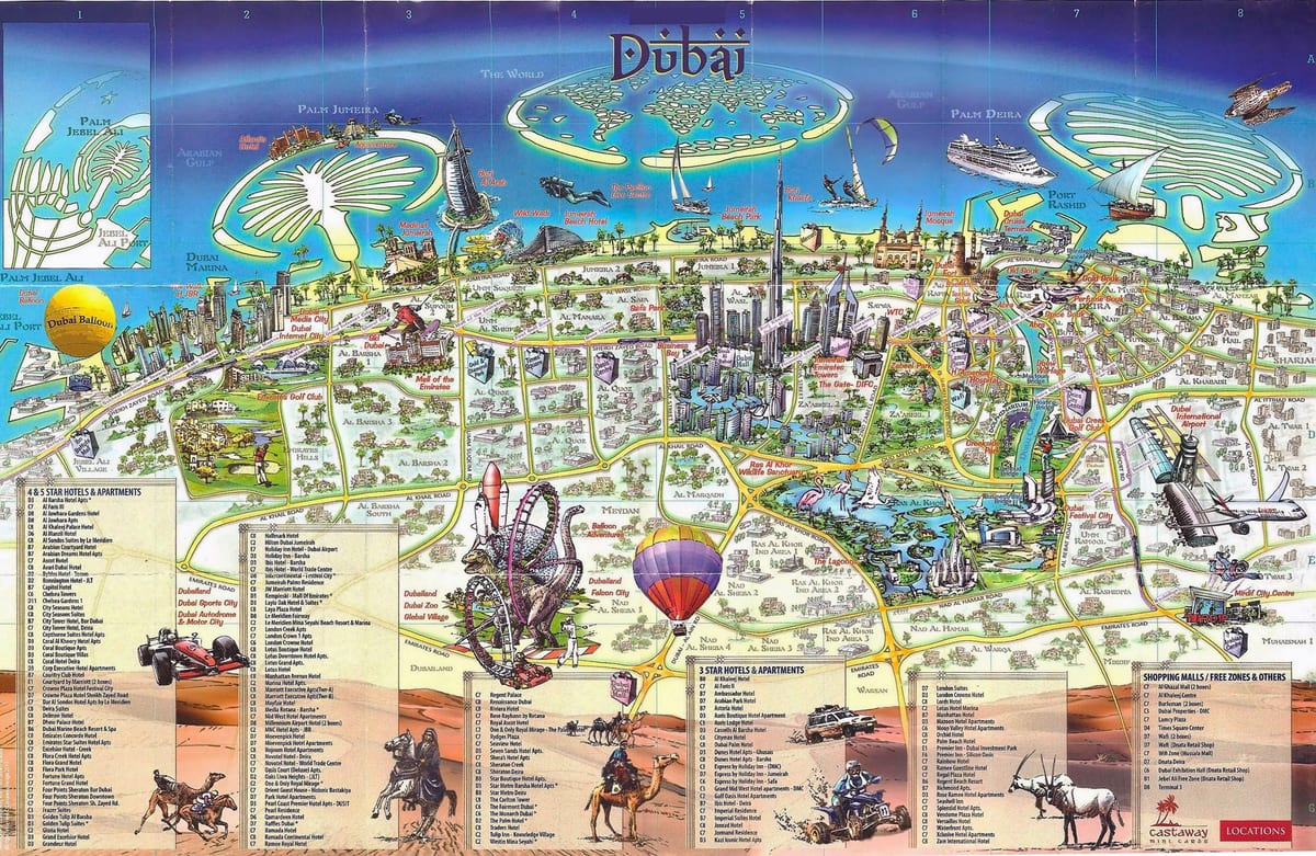 3d மேப் துபாய்