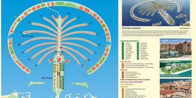 வரைபடம் பாம் ஜுமேரா துபாய்