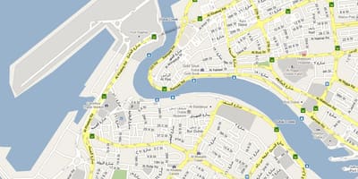 வரைபடம் Bur Dubai